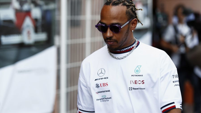 Lewis Hamilton suffers "sore" back as Mercedes fail with experiment