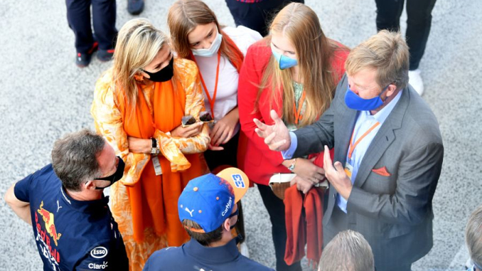 King Willem-Alexander praising Dutch F1 fans: “That is worthy of congratulations”