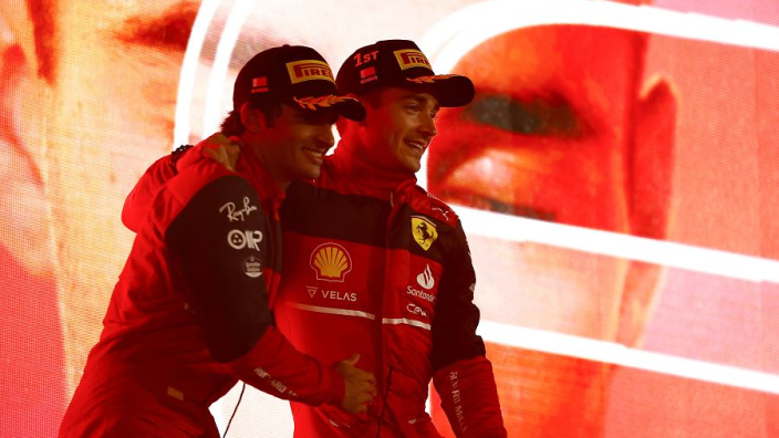 Ferrari hoopt met Sainz en Leclerc een 'solide basis' te kunnen bouwen