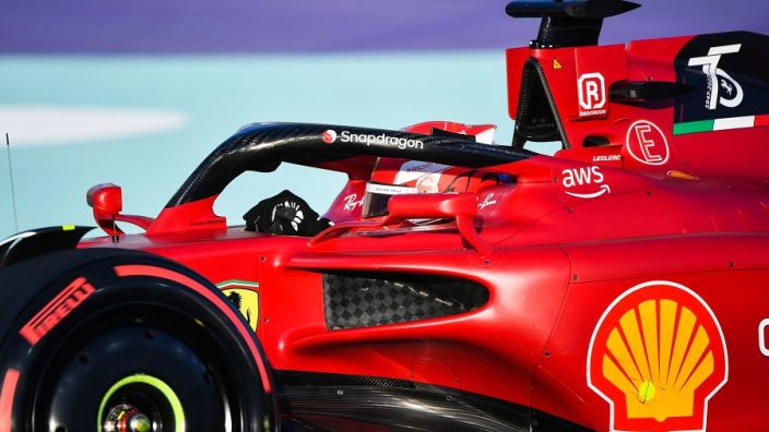 Leclerc fastest in Saudi Arabia despite session-ending wall 'kiss'