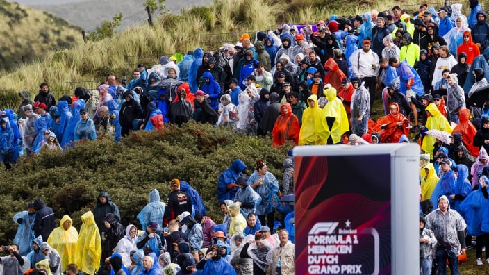 F1 2026 Dutch Grand Prix weather forecast - danger of rain for Zandvoort farewell
