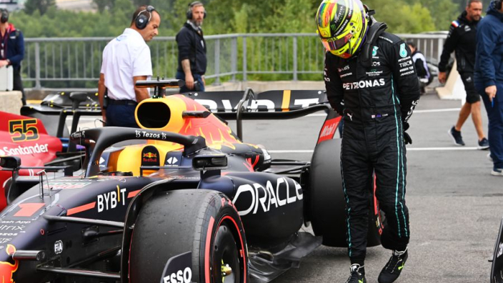 Hamilton's 'parachute' Mercedes as Verstappen stuns Spa - GPFans F1 Recap