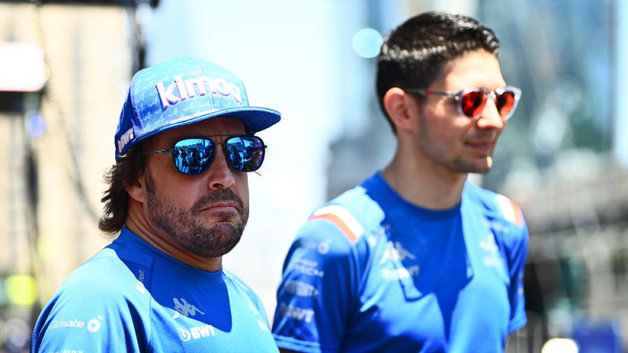 Ocon "triste" de voir Alonso quitter Alpine