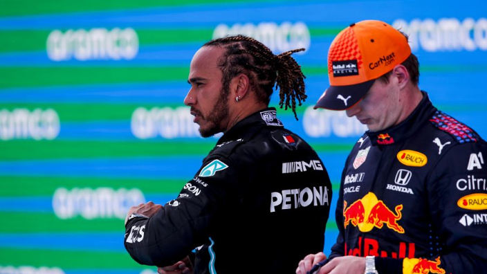 Hamilton slates "war of words" with Verstappen and Horner as "childish"