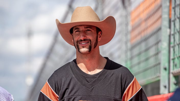 Daniel Ricciardo enjoys new seat in life and shares joy over grid return