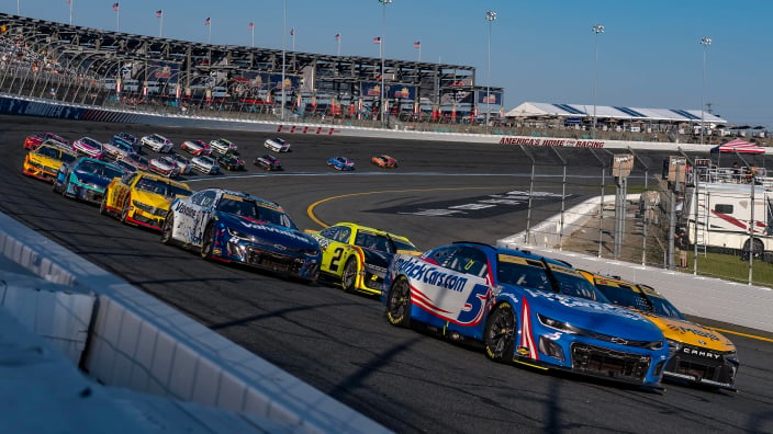 NASCAR Results Today: Wrecks and cautions dominate first stage at Charlotte after Kyle Busch tribute