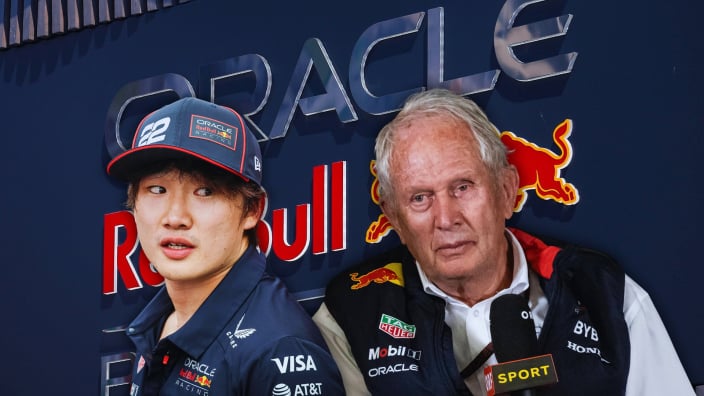 Yuki Tsunoda just posted a Helmut Marko tribute but everyone is laughing
