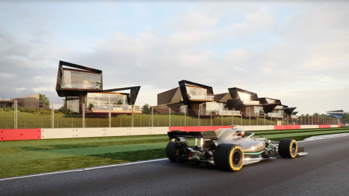 Silverstone kondigt bouw aan van luxe woningen langs circuit