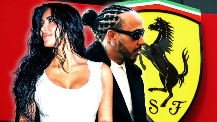 Lewis Hamilton answers F1 fan prayers as Kim Kardashian makes Ferrari debut