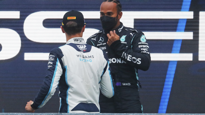 Russell 'privileged' to partner Hamilton at Mercedes