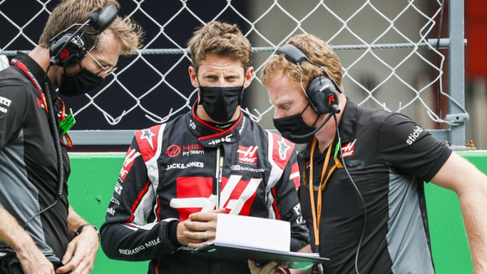 Romain Grosjean: "Es típico de Haas, empiezas bien y luego retrocedes"