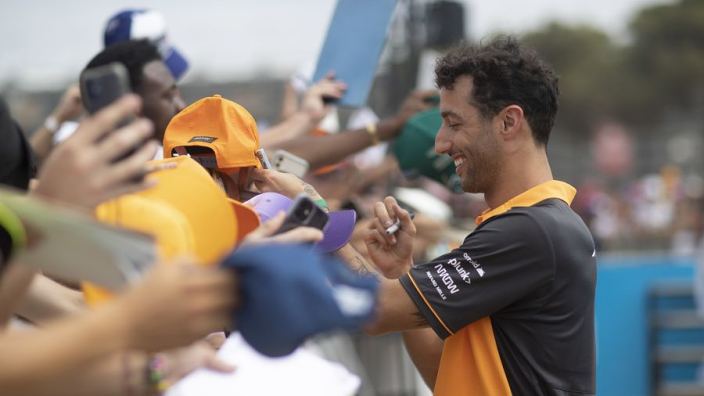 Ricciardo 'buzzing' after Alpine double overtake