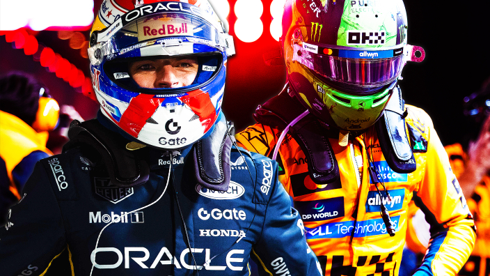 Lando Norris and Max Verstappen