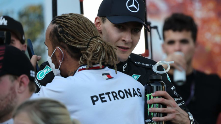 Hamilton praises Russell 'graft' as Verstappen goes top - GPFans F1 Recap