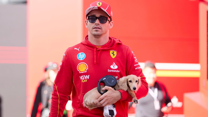 Charles Leclerc and adorable dog Leo bask in 697MILLION exposure