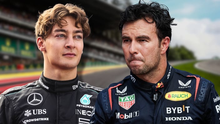 Russell gana fácil el Sprint del GP de China; Checo, OTRA VEZ por delante de Bottas