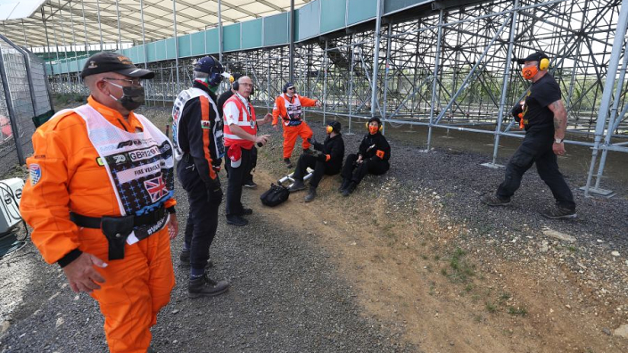 Silverstone "vigilant" face à une menace d'invasion de la piste dimanche