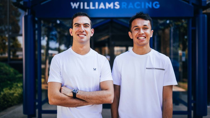 Williams set for 'bromance' swap when Albon replaces Russell