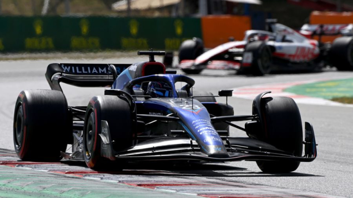 Williams test in Silverstone alleen updates op wagen van Albon