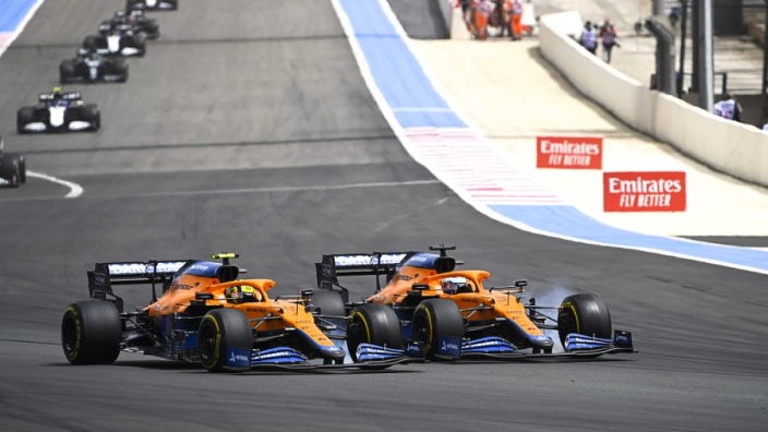 Norris talent 'validated' against Ricciardo - Brown