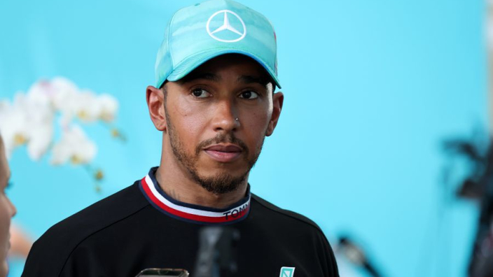 Hamilton still "way off" F1 title threat