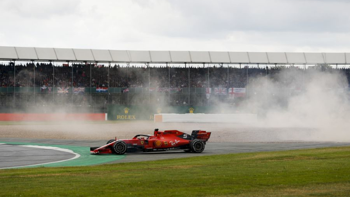 Sebastian Vettel receives two penalty points for Verstappen crash