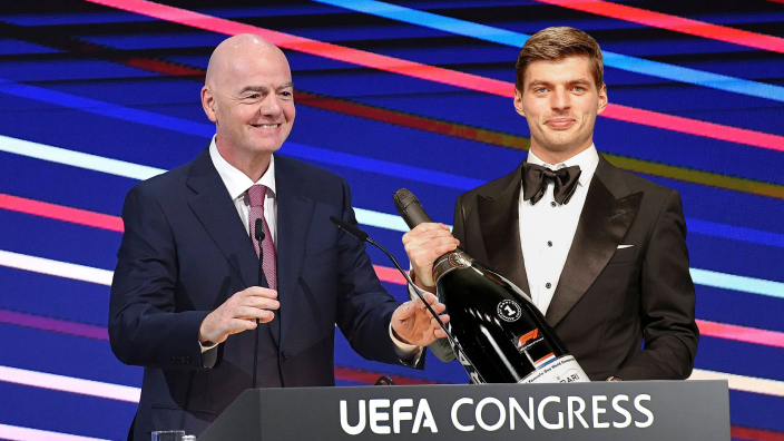 Crazy Champions League conspiracy set to hand Max Verstappen 2026 F1 title