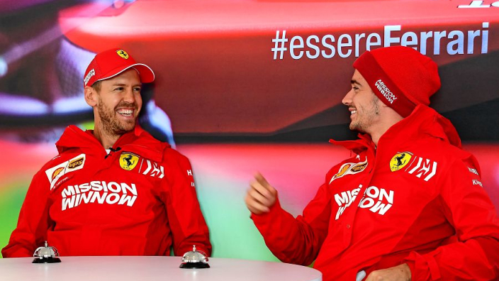 Leclerc au sujet de Vettel - "C'est un ami et il m'envoie toujours des textos"