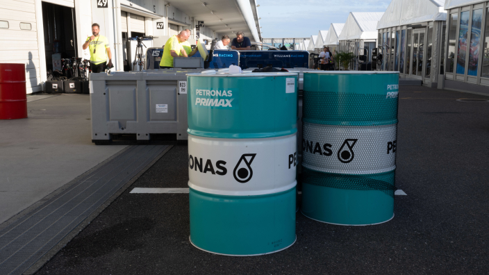 F1 teams run interim fuel solution in Barcelona testing