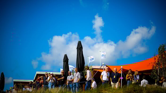 Dutch fans at Circuit Zandvoort