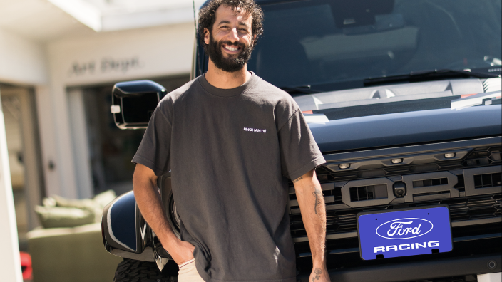 Daniel Ricciardo goes Raptor jumping in new role after F1 exit