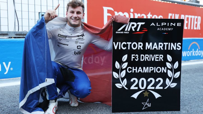 Martins Champion F3 au bout du suspense