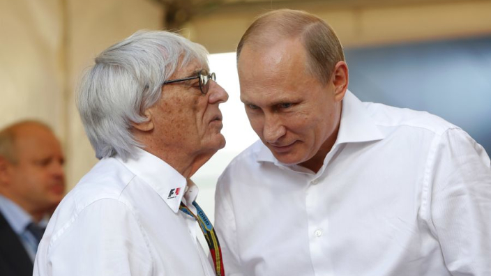 Piquet et Poutine défendus par Ecclestone, la F1 répond