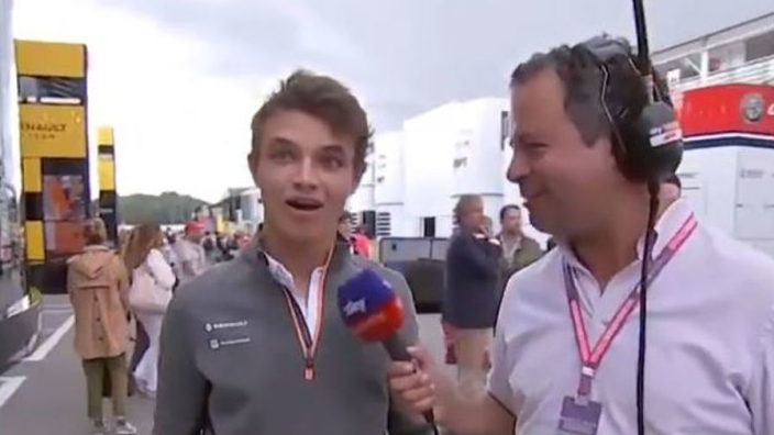 Lando Norris was the ultimate fanboy on Ted's Notebook!