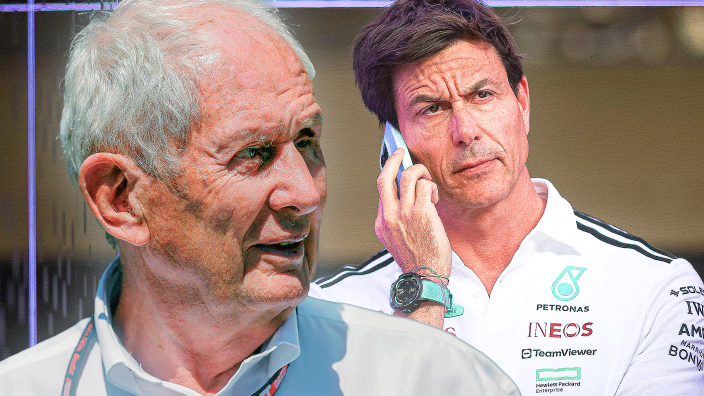 dr. Helmut Marko and Toto Wolff