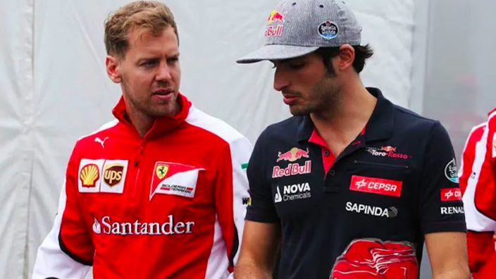 Carlos Sainz: Sebastián Vettel me dedicó una carta