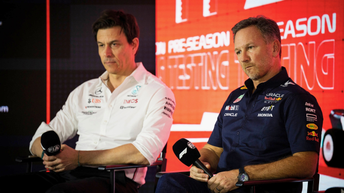 Horner berates Wolff as legend HUMBLED in extraordinary meeting - GPFans F1 Recap