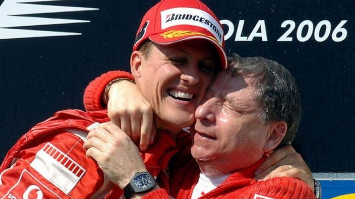 Michael Schumacher reçoit le prix d'État de la Rhénanie du Nord-Westphalie