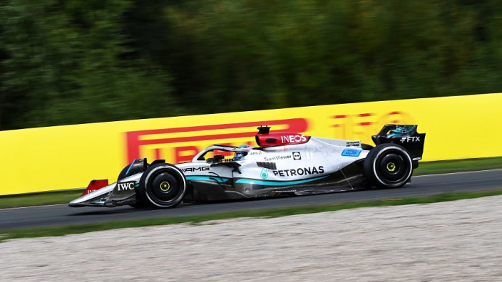 George Russell y Lewis Hamilton dominan la FP1 del Gran Premio de Países Bajos