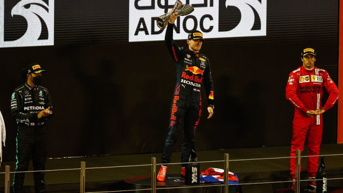 Hamilton 'really struggled' on Abu Dhabi podium after controversy - Sainz