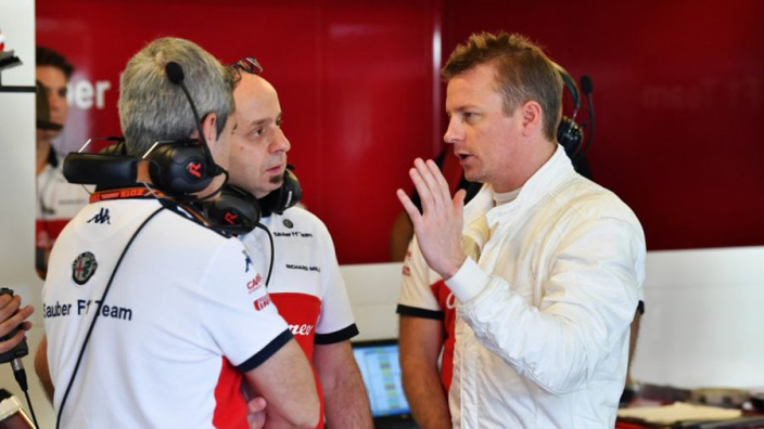 Raikkonen: Sauber performed similarly to Ferrari