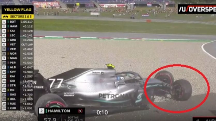 VIDEO: Bottas in heavy FP2 crash!