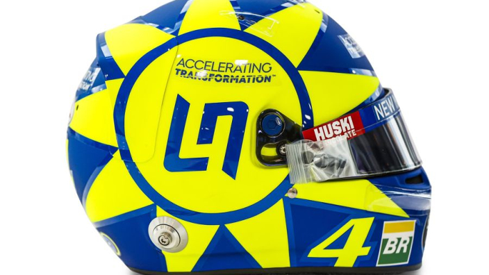 PHOTOS : Norris rend hommage à Rossi avec un casque spécial
