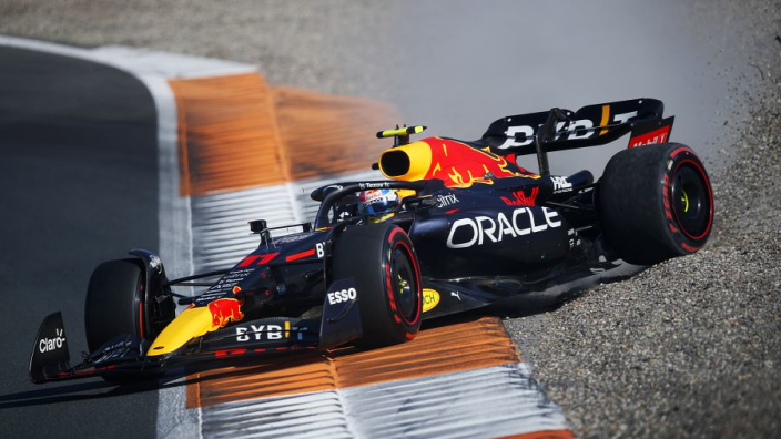 Perez explains "aggressive" Dutch GP qualifying error