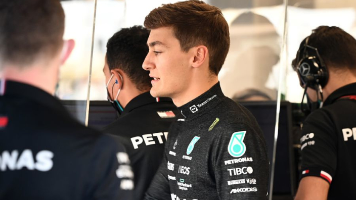 Mercedes only taking "baby steps" instead of 'giant leaps' with W13 - Russell