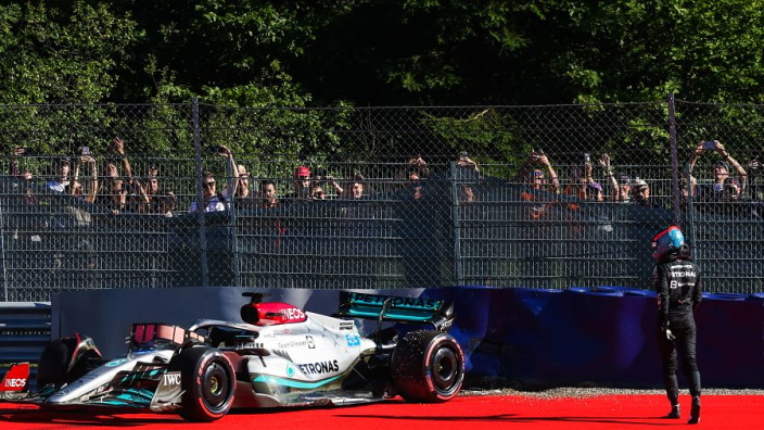 Mercedes onthult dat crash tijdens sprintrace het weekend had kunnen beëindigen
