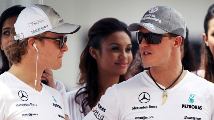 Rosberg feared 'God-like' Schumacher would turn Mercedes against him
