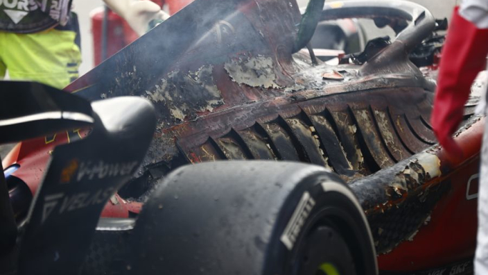 VIDÉO : Carlos Sainz et l'incendie de sa Ferrari, vu de l'intérieur