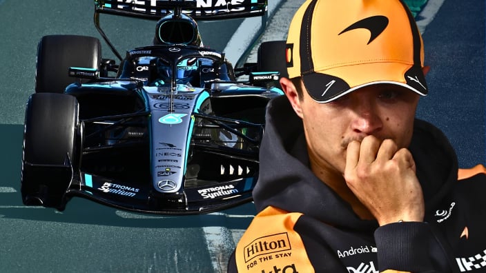 Norris blames Mercedes for part of McLaren’s massive gap but insists it’s not the only factor