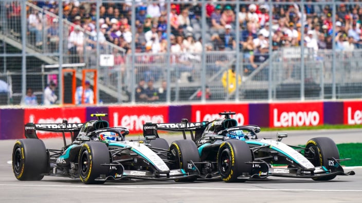 George Russell RETIRES from lead as Lewis Hamilton given Canadian Grand Prix boost